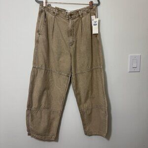 Citizens of Humanity Hadley Curved Surplus Pants Size  31 Pleated Details New